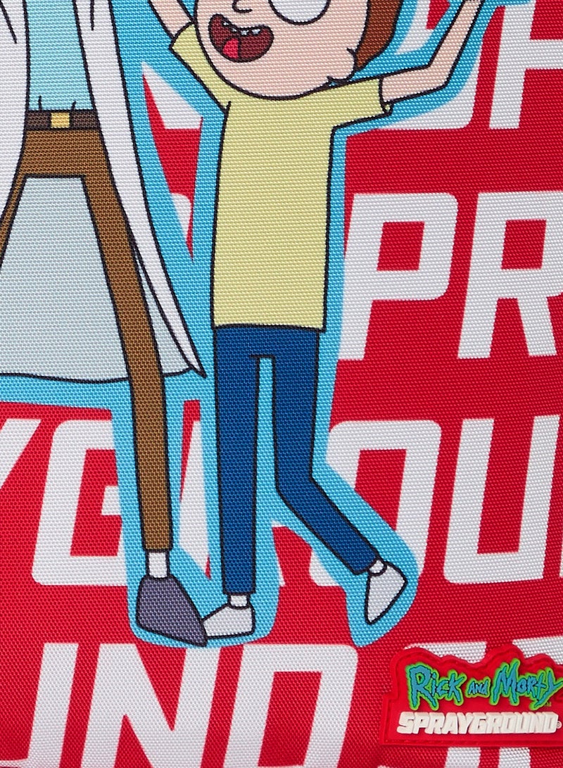 RICK & MORTY SPRAYGROUND PRINT DLXSR BACKPACK