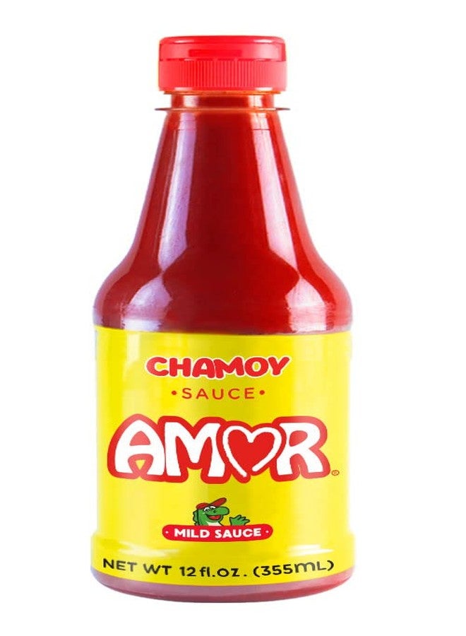 Amor Chamoy Sauce Bittersweet flavor 2,500 Scoville level Enjoy it with fruits, veggies, snacks, and drinks Kosher, 12 fl Oz bottle - Image 1