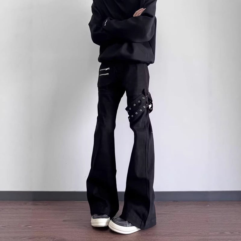 Unisex Classic Denim Jeans Loose Fit Daily Outdoor Wear - Image 4