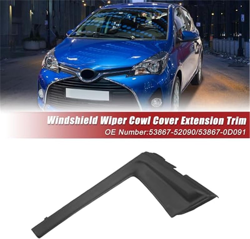 Wivplex Front Left Windshield Wiper Cowl Cover for Toyota Yaris - Image 2