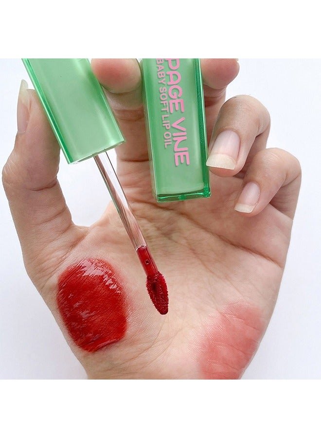 PAGE VINE Square tube lip gloss mirror lipstick lip gloss 06# - Image 4