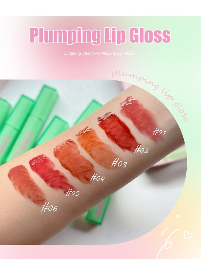 PAGE VINE Square tube lip gloss mirror lipstick lip gloss 06# - Image 3