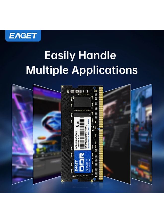 Eaget 8GB DDR4 3200MHz SODIMM ذاكرة لاب توب لترقية أجهزة الكمبيوتر المحمولة من Intel وAMD - Image 4