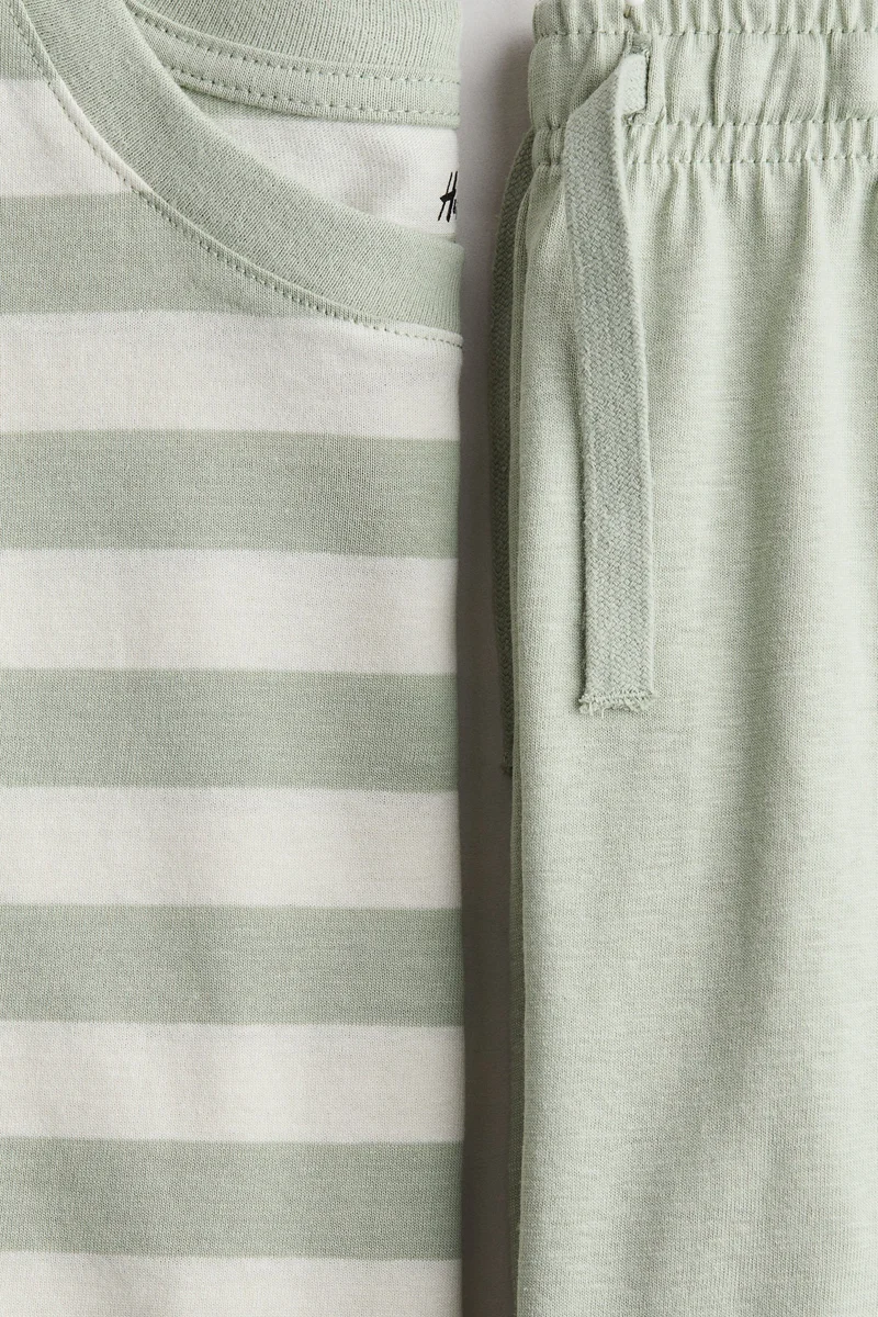 H&M 2-piece cotton jersey set