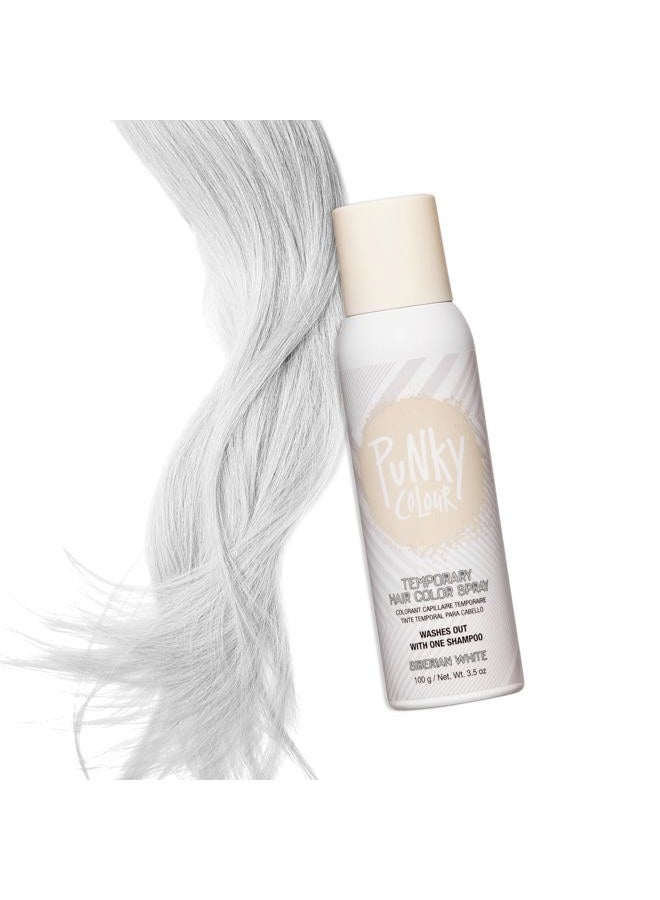 Punky Temporary Hair Color Spray, Siberian White, Fast-Drying, Non-Sticky, Non-Damaging, Travel Size Hair Dye for Instant Vivid Hair Color, 3.5 oz - Image 5
