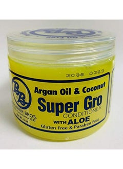 Bronner Brothers B&B Super Gro Conditioner 6 Oz (Argan Oil & Coconut With Aloe)  - Image 1