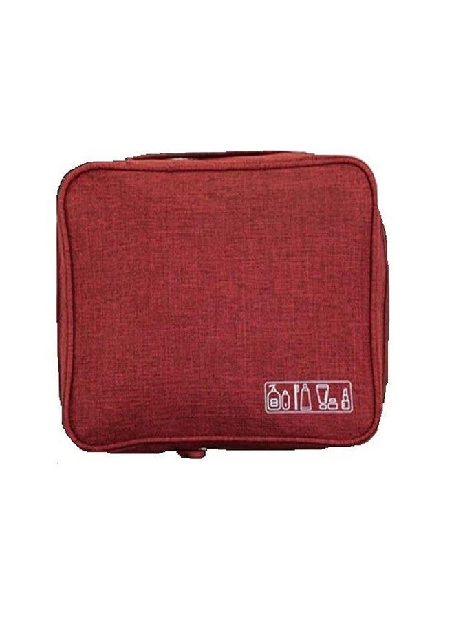 divinezon - Divinezon Women Cosmetic Toiletry Bag Travel Organizer Pouch, 25 X 20 X 9 cm, Multi Color - Image 1
