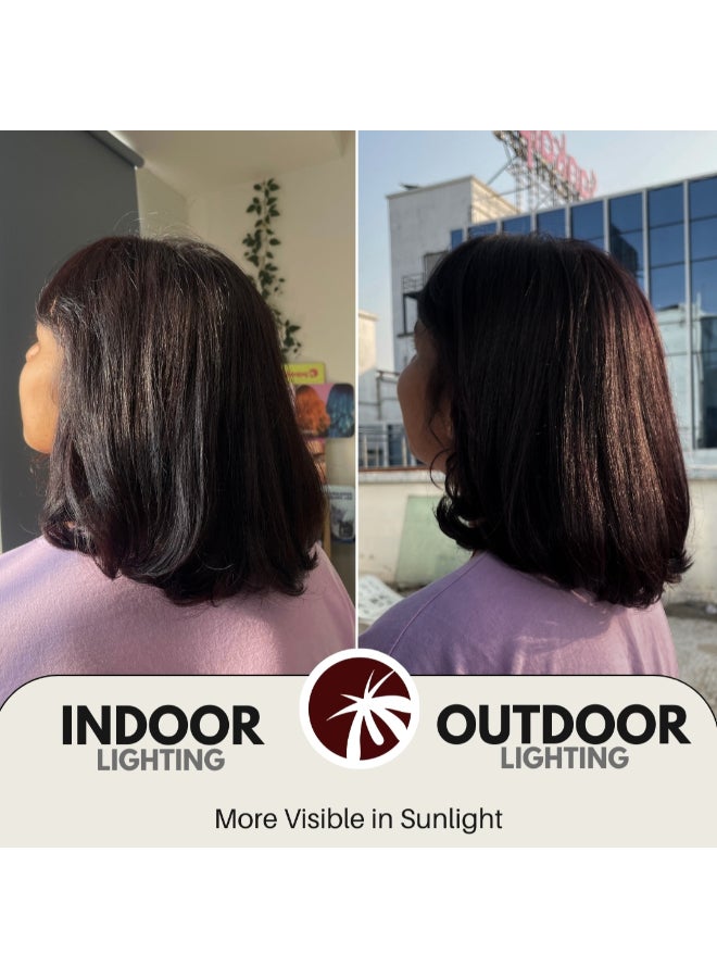 Paradyes Black Cherry Timeless Hair Tint, Permanent Crème Hair Colour for Natural-Looking Results, Complete Grey Coverage, Long-Lasting Formula Free from PPD, Ammonia, & Resorcinol, 3.6 Black Cherry - Image 5