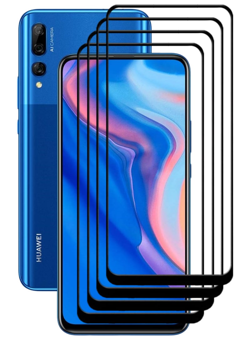 ACLIX 4 Pieces Antistatic ESD Dustproof Premium Quality High Definition Tempered Glass Screen Protector Designed For Huawei Y9 Prime (2019) - Image 1