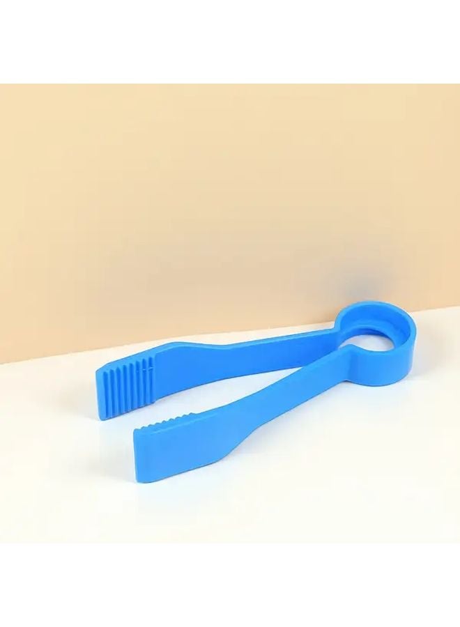 Blue Plastic Tweezer For Plant Insect Tool Fine Motor Skills Training - Image 1