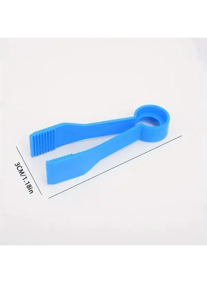 Blue Plastic Tweezer For Plant Insect Tool Fine Motor Skills Training - Image 4