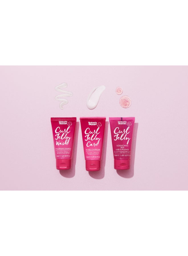 Umberto Giannini Mini Curl Jelly Care Conditioner for Travel - Hydrating & Detangling Formula for Smooth, Frizz-Free Curls (50 ml) - Image 3