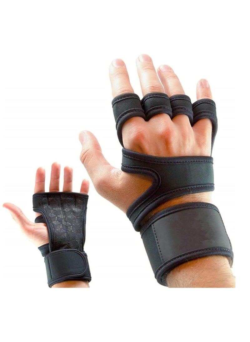 AS Sports Workout Gloves, Weight Lifting Gloves with Wrist Support for Fitness, Gym Cross Training Gloves& Powerlifting Gloves - Image 1