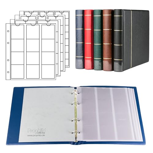Prophila Collection Prophila Coin Album with 4 Cases for 110 Coins - Image 1