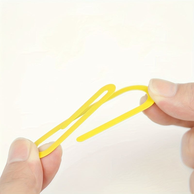 Heavy Duty Bookmark Clips Dark Blue Decorative Desktop Organization Tool for Books Documents Office School Home - Image 1