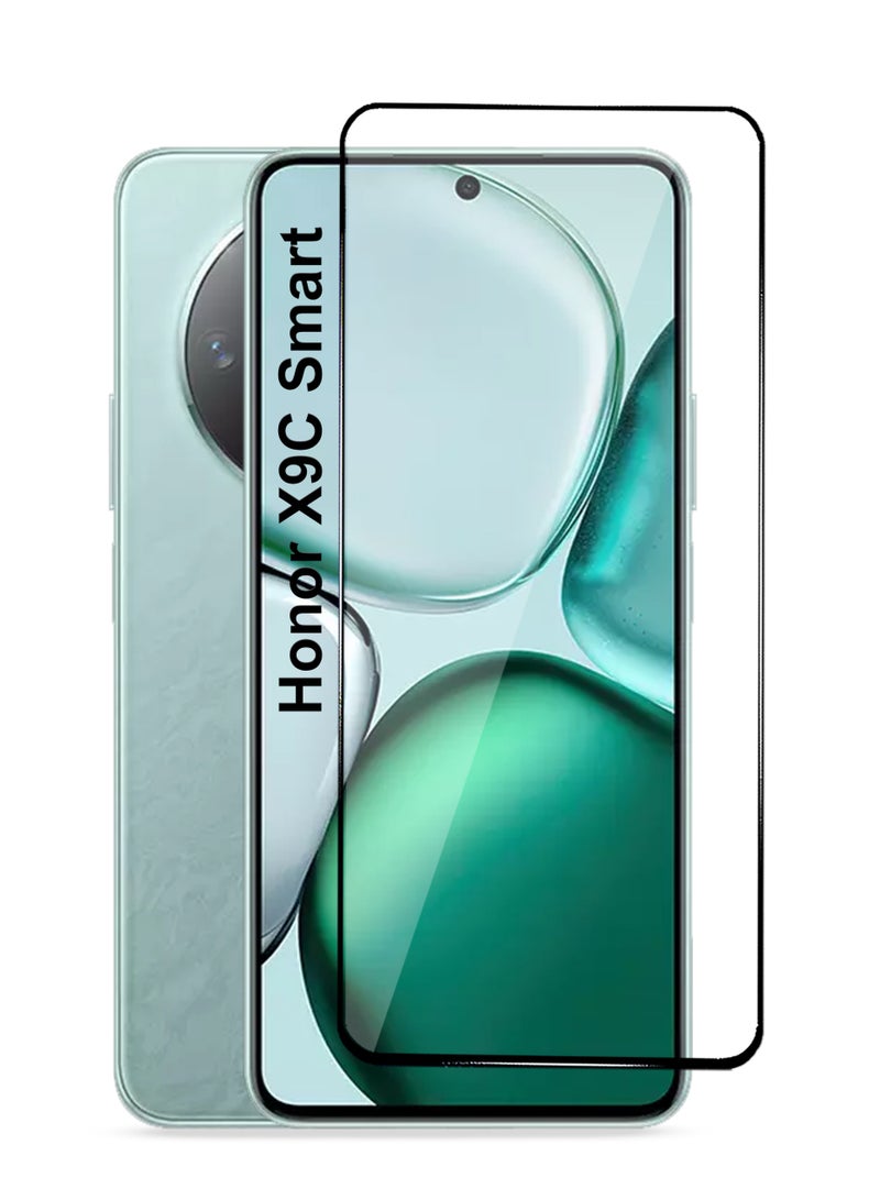 Honor X9C Smart Screen Protector - Premium Full Screen Tempered Glass For Honor X9C Smart, High Transparency, Delicate Touch, Anti-Explosion, Smooth Arc Edges, Easy Installation - Image 1