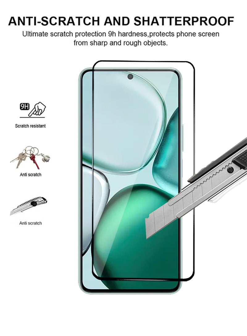 Honor X9C Smart Screen Protector - Premium Full Screen Tempered Glass For Honor X9C Smart, High Transparency, Delicate Touch, Anti-Explosion, Smooth Arc Edges, Easy Installation - Image 2