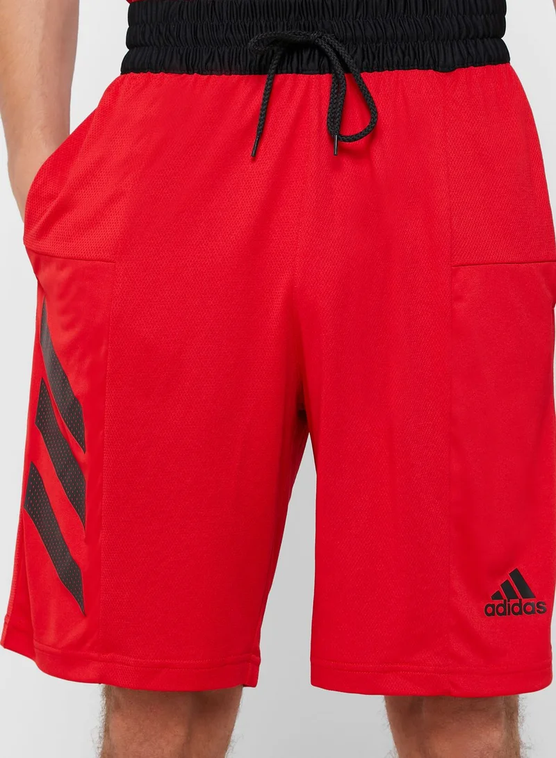 Adidas 3 Stripe Shorts