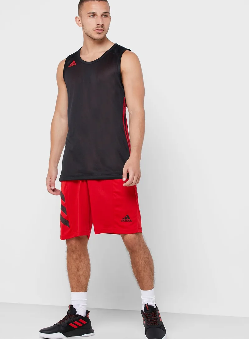 Adidas 3 Stripe Shorts