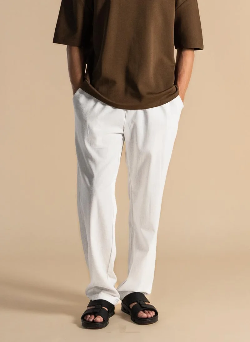 شايبس LINEN COMFORT TROUSERS