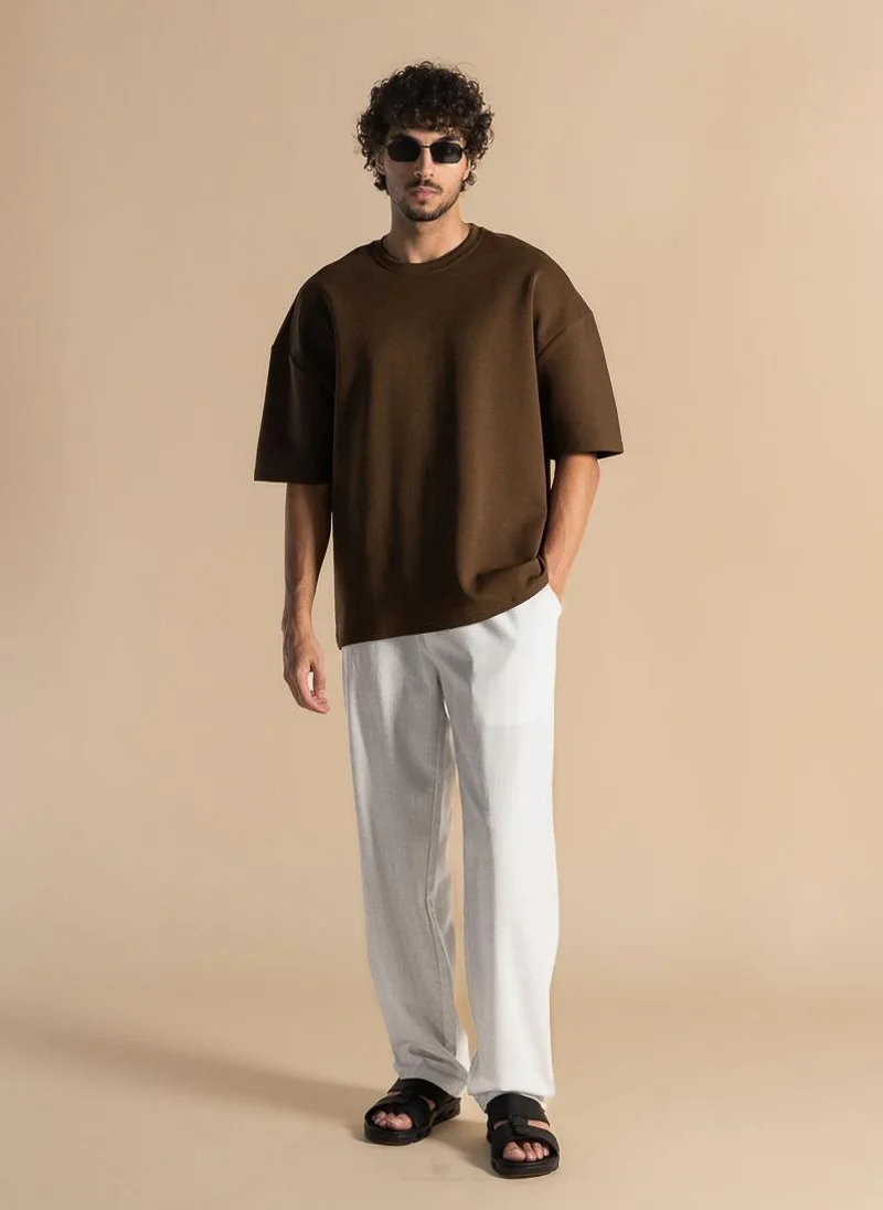 SHAPES LINEN COMFORT TROUSERS