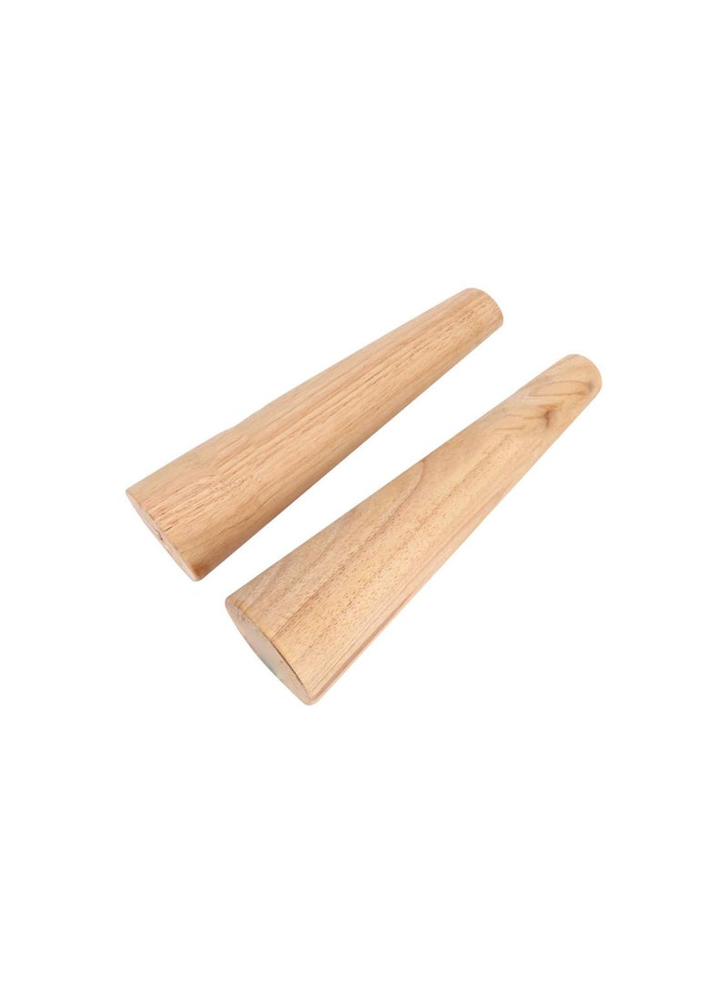 GGOOT Bangle Mandrel, Wood Bracelet Mandrel Round Oval Shape for Jewelry Making for Jewelry Makers - Image 1