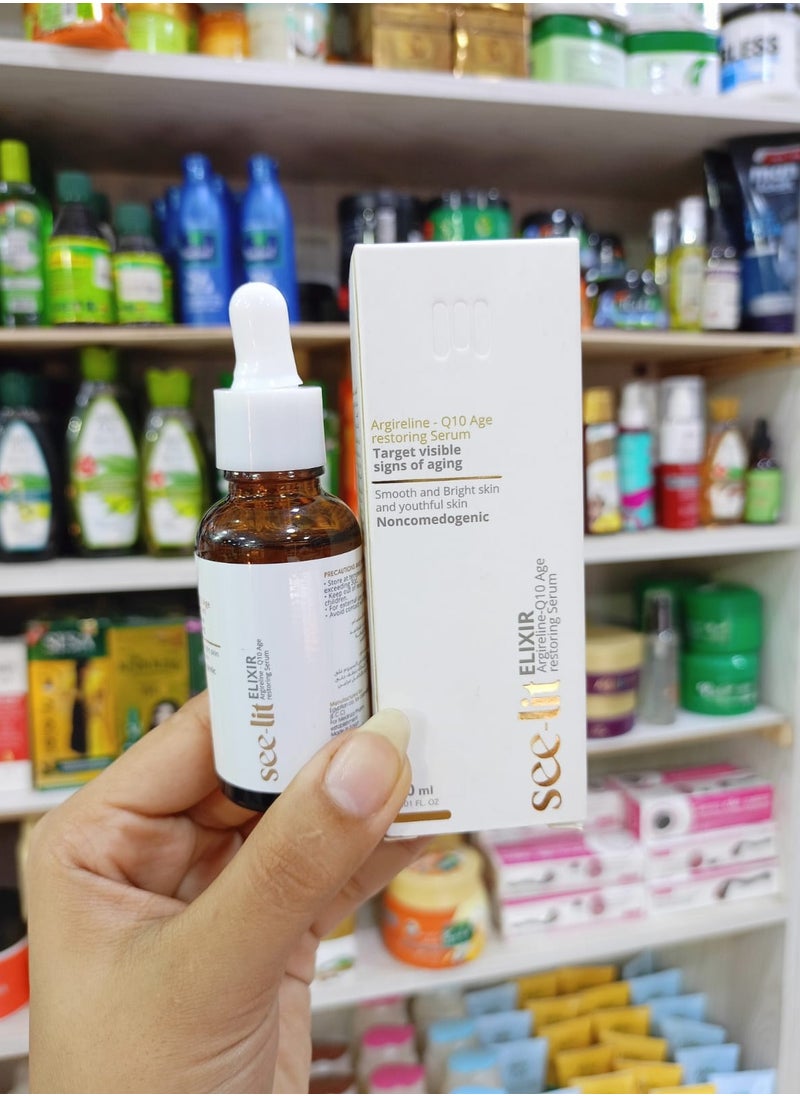 MEDINZA - see - lit elixir argireline q10 age restoring serum 30 ml - Image 1