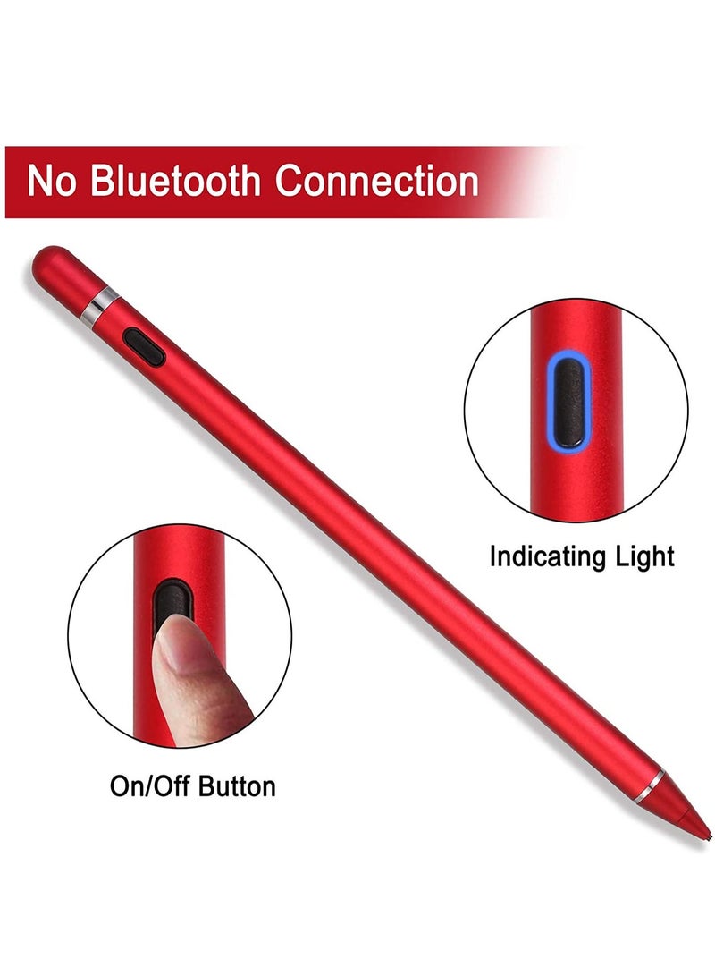 Active Stylus Pens for Touch Screens, Digital Stylish Pen Pencil Rechargeable Compatible with Most Capacitive Touch Screens  - Image 4