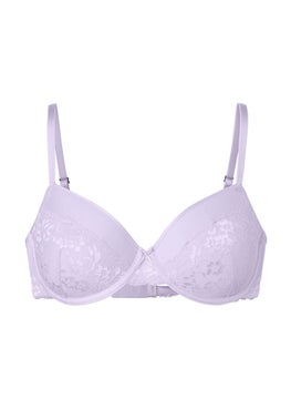 Tchibo Women Non Padded Underwired Bra, Lilac  - Image 2
