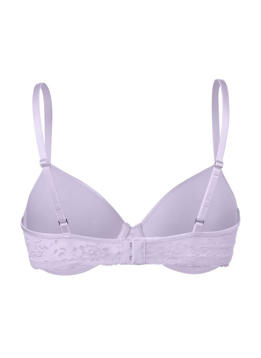 Tchibo Women Non Padded Underwired Bra, Lilac  - Image 3