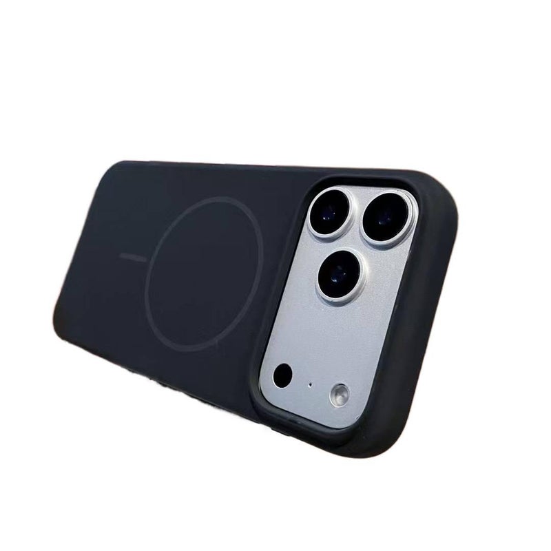 Silicone MagSafe Case for iPhone 15 / 15 Plus / 15 Pro / 15 Pro Max with Shockproof and Drop Protection plus Shockproof plus Kickstand plus Strong Magnetic in Gray - Image 4