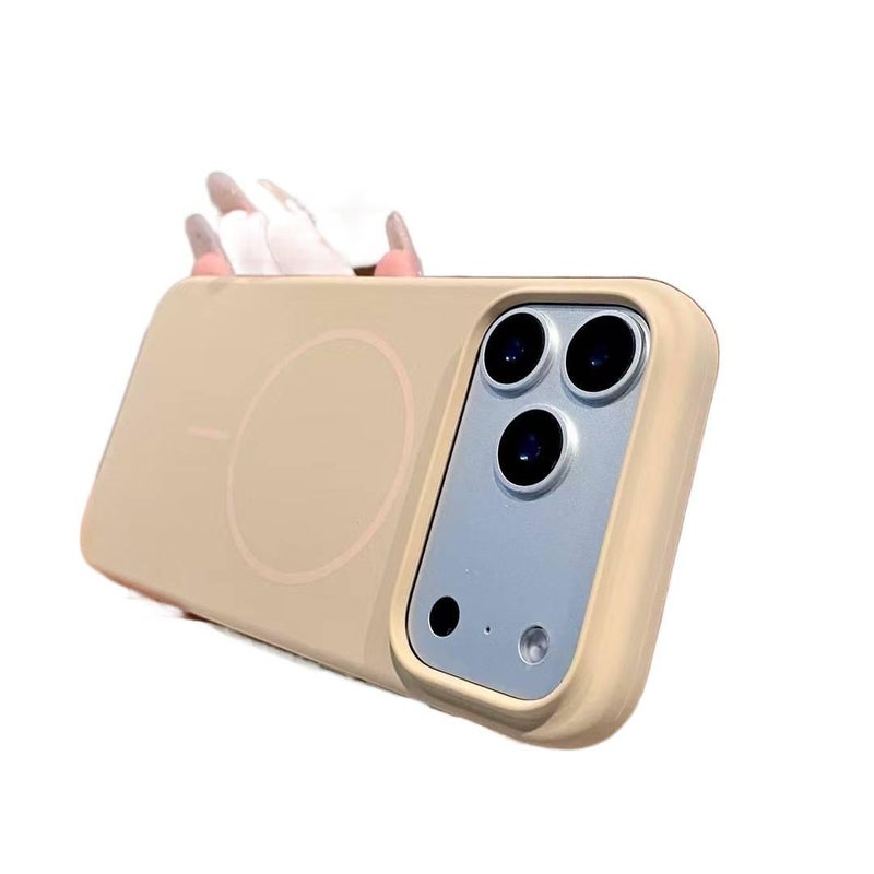 Silicone MagSafe Case for iPhone 15 / 15 Plus / 15 Pro / 15 Pro Max with Shockproof and Drop Protection plus Shockproof plus Kickstand plus Strong Magnetic in Gray - Image 2