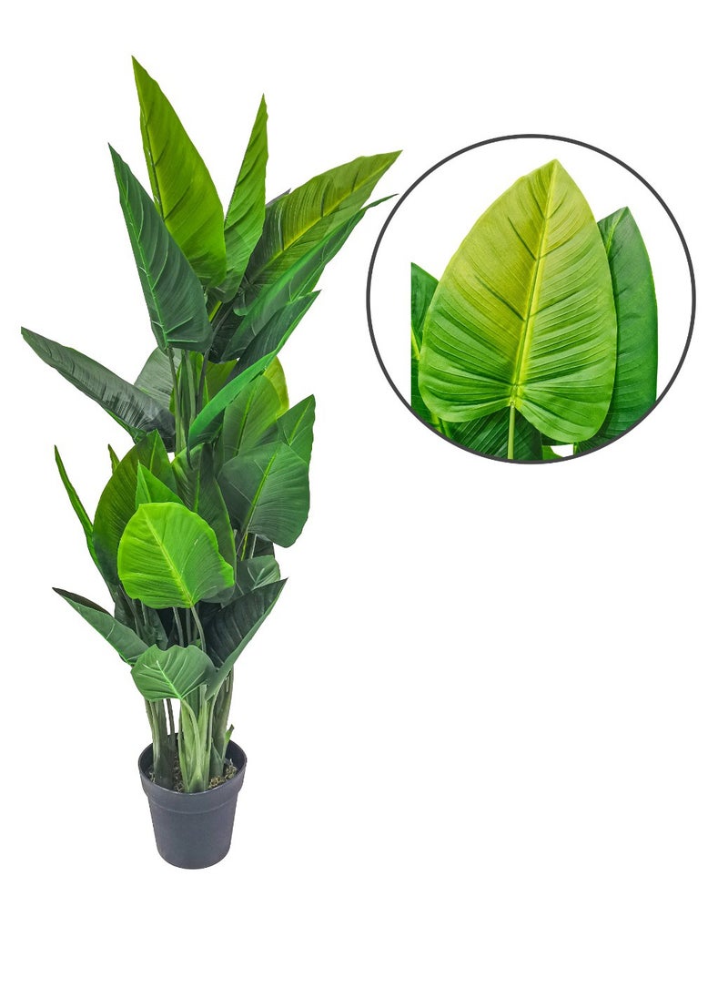Generic Artificial decor Plant fresh and beautiful look 135 CM 