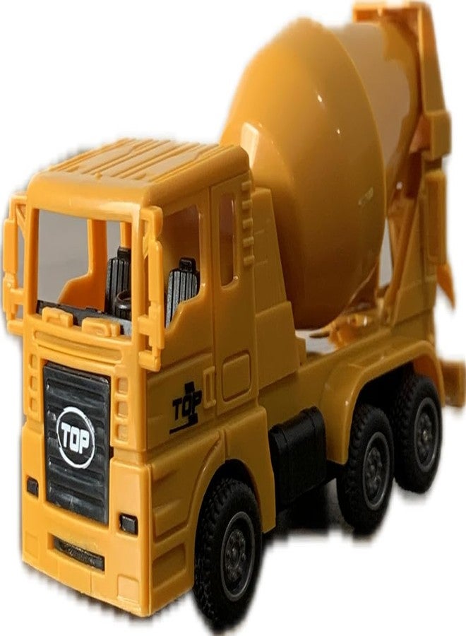 CT Toys Construction Toy Set| Ideal Gift for Kids and Collectors | Durable and Safe Materials | Pull Back Construction Toy Set Combo, Pack of 2 | Occur Yellow & Yellow - Image 2