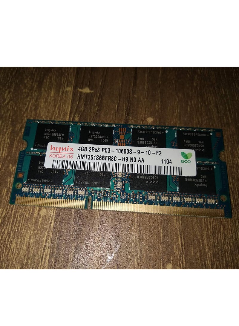 "4GB DDR3 PC3-10600 1333MHz Non-ECC Unbuffered CL9 1.5V Dual Channel RAM" - Image 1