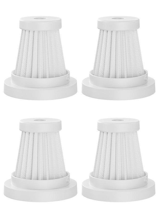 Voice-tank 4 Pack Handheld Vacuum Replacement Filters - High Efficiency Filter Cartridges Compatible with Voice-tank Models