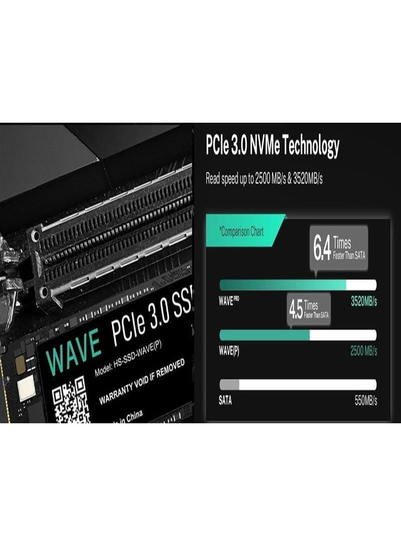 HIKSEMI 256GB NVMe M.2 PCIe Gen 3 SSD Up to 2280MB/s, Internal Solid State Drive for Desktop Laptop - Image 4