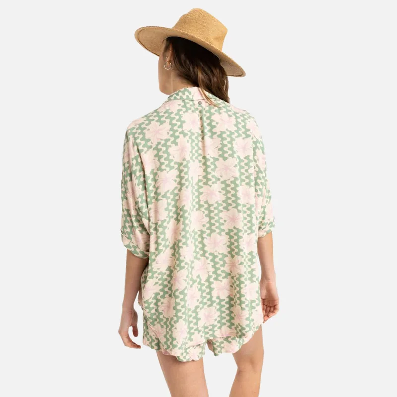 Roxy Beach Nostalgia Short Sleeves Shirt - Women