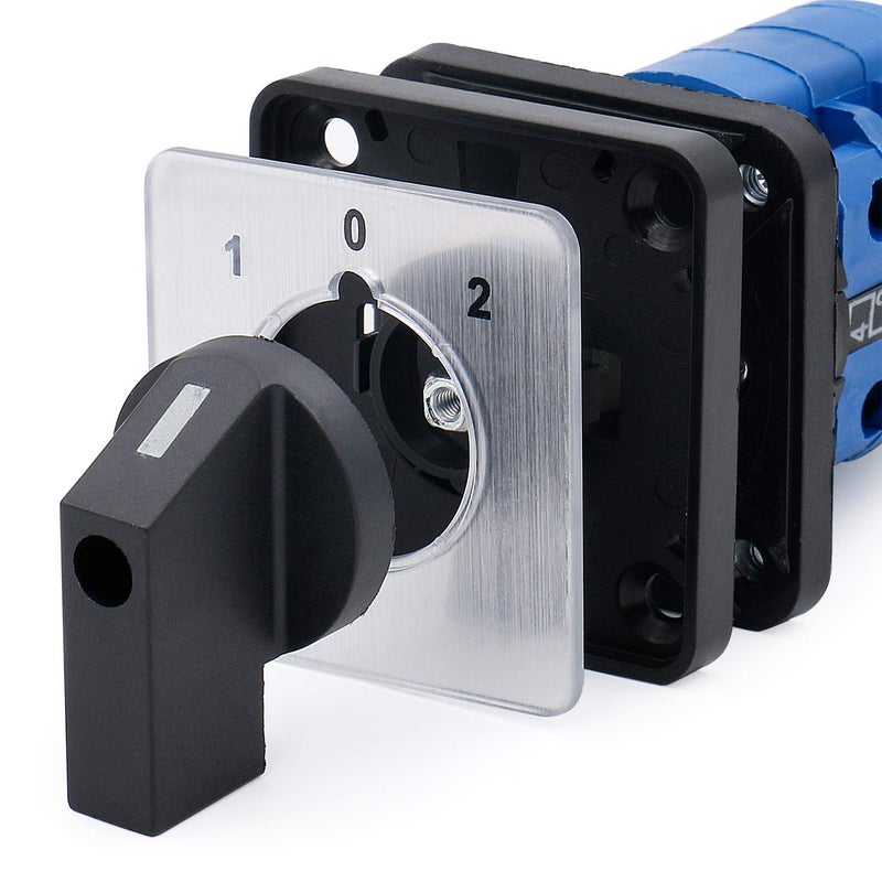 Baomain Universal Rotary Changeover Switch SZW26-63/D303.3 660V 63A 3 Position 3 Phase - Image 5