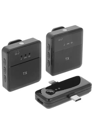 3 in 1 Multi- Function Wireless Lavalier Microphone for iPhone, iPad, Android, Noise Cancellation, 12H Battery Life, Wireless Lapel Microphone for Video Recording, Live Streaming, YouTube, Facebook, TikTok, Vlogs, Online Teaching - pzsku/Z253F4D1646F25CEF6087Z/45/_/1738489605/e60e5b40-ad1f-46b2-997b-0801de03c246