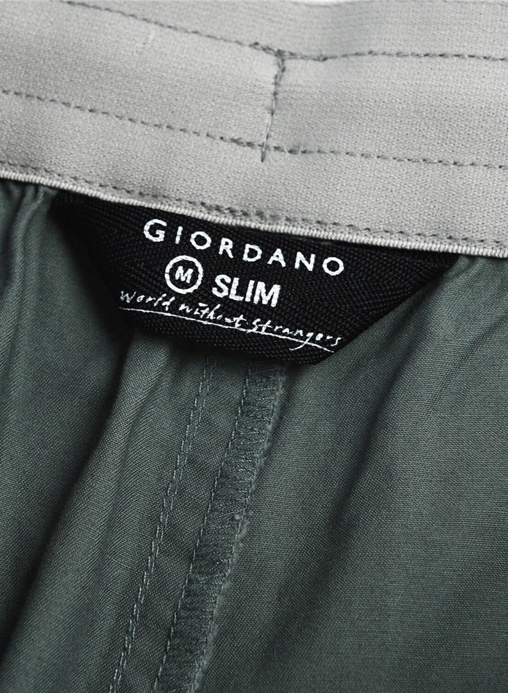 جيوردانو شورت رجالي باللون الأخضر - Image 4