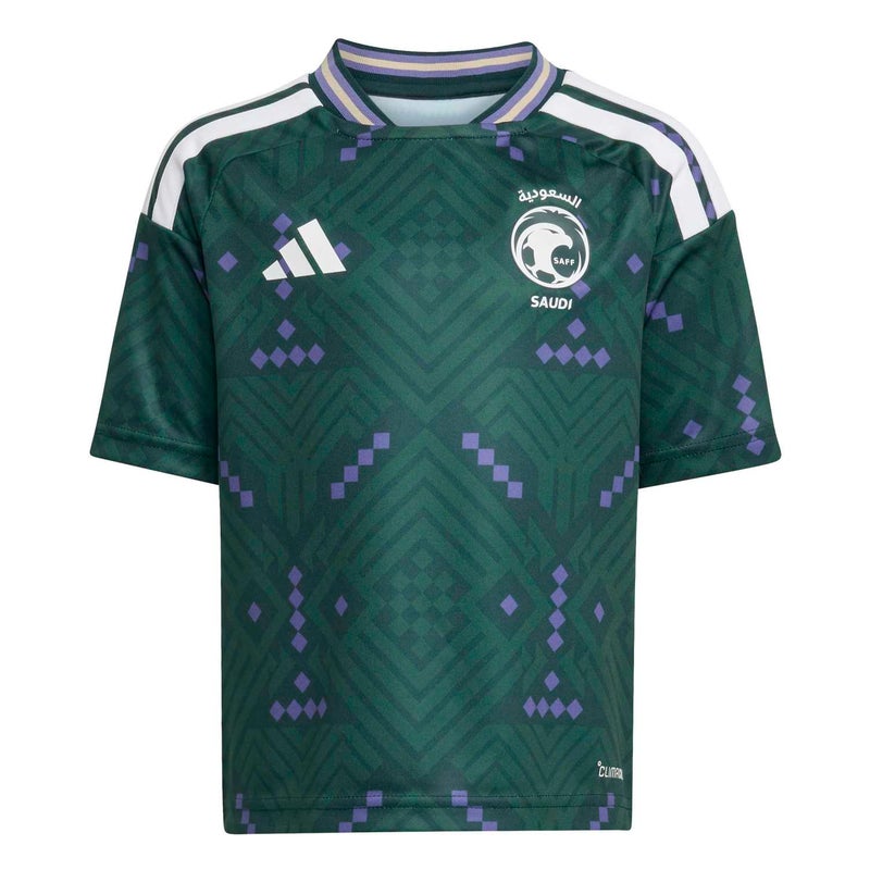 اديداس طقم المنتخب السعودي الأساسي لعام 2026 للأطفال - Image 1