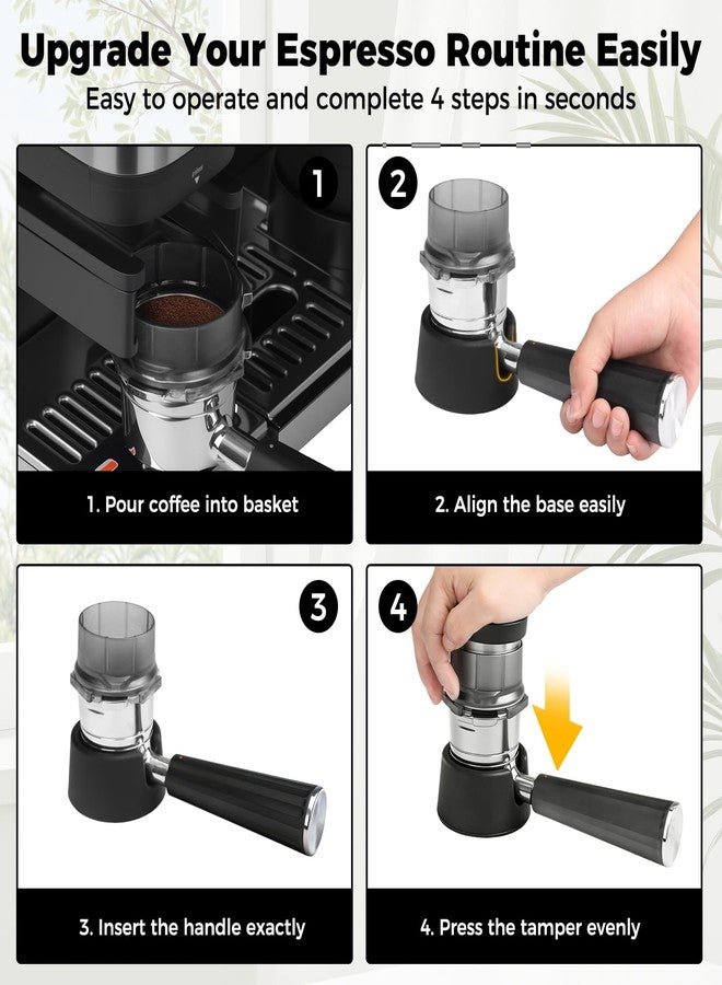 RICANK Silicone Coffee Portafilter Holder for Ninja Luxe Cafe Espresso Machine ES601/ES701 - Tamping Station Handheld Tamper Base Support Stand for Ninja Luxe Cafe Accessories Tamping Stability Base - Image 3