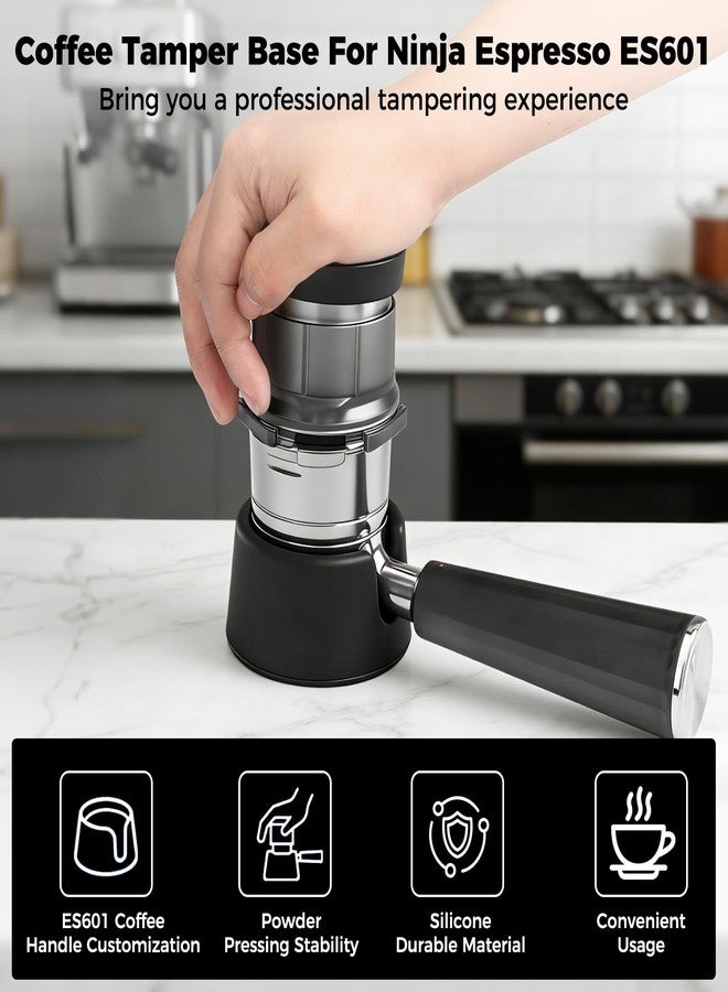 RICANK Silicone Coffee Portafilter Holder for Ninja Luxe Cafe Espresso Machine ES601/ES701 - Tamping Station Handheld Tamper Base Support Stand for Ninja Luxe Cafe Accessories Tamping Stability Base - Image 2