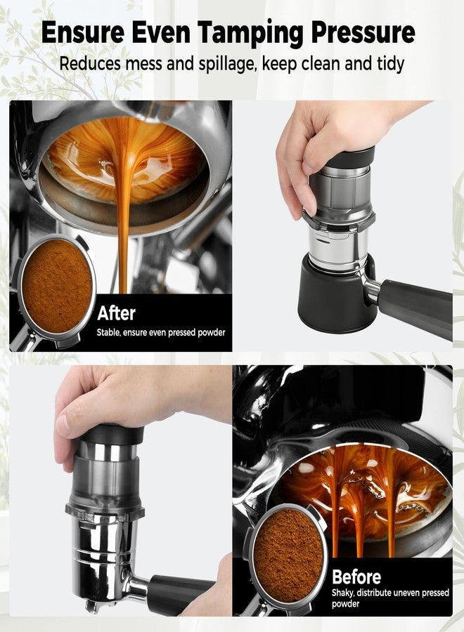 RICANK Silicone Coffee Portafilter Holder for Ninja Luxe Cafe Espresso Machine ES601/ES701 - Tamping Station Handheld Tamper Base Support Stand for Ninja Luxe Cafe Accessories Tamping Stability Base - Image 4
