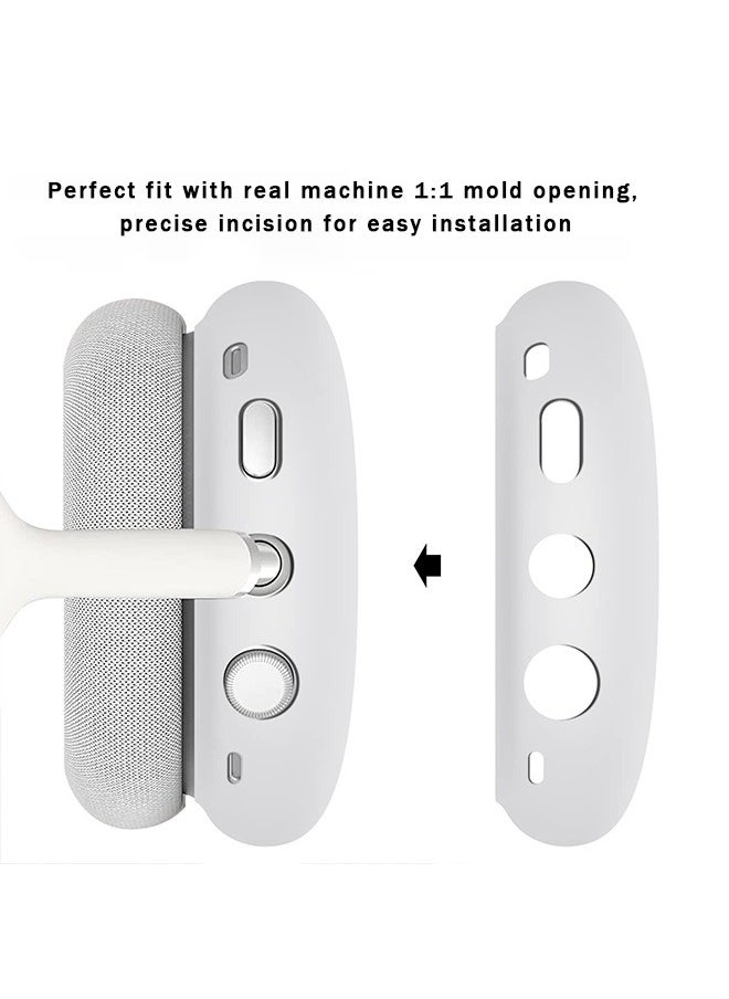 Generic - Suitable For Apple Airpods Max Headphone Protective Case,Headphone Case,Silicone Protective Case,Three In One Earphone Case,Scratch Resistant Ear Protective Case - Image 1