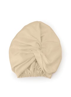 BRIGHTLY LABS Indulge in elegance with our Luxurious 100% Mulberry Silk Turban Twisted Head Wrap, providing the ultimate sleeping cap and hair protection in pure silk comfort.  - Image 4
