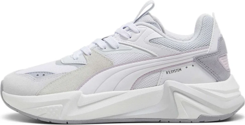 PUMA Women's White-Silver Mist Rs-Pulsoid Wns White Women's Casual Sports Shoes