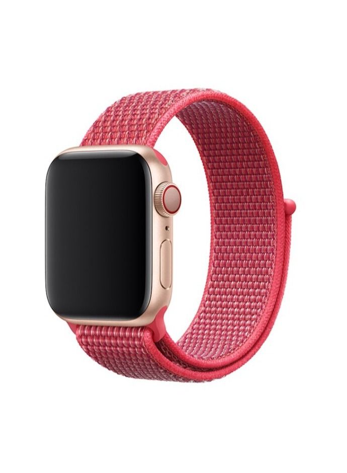 Nylon Sport Band for Apple Watch 41mm 40mm 38mm, Soft Replacement Strap for iWatch Series 7/6/ SE/ 5/4/3/2/35 - Image 1