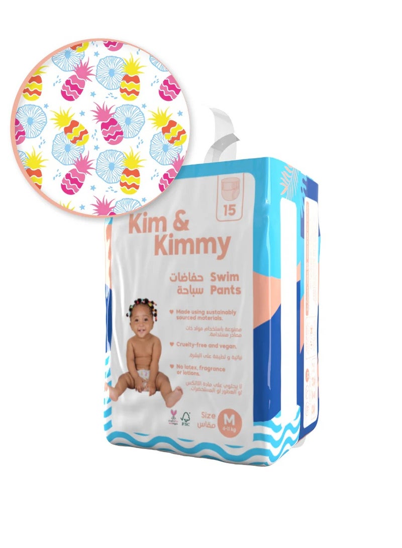 Kim & Kimmy Swim Diaper Pants - Size M - Image 1
